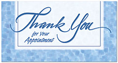 Appointment Thank You/Reminder Card 761T-Z